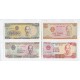 VIETNAM 1988 HO CHI MIN SERIE DE 4 BILLETES SIN CIRCULAR, UNC